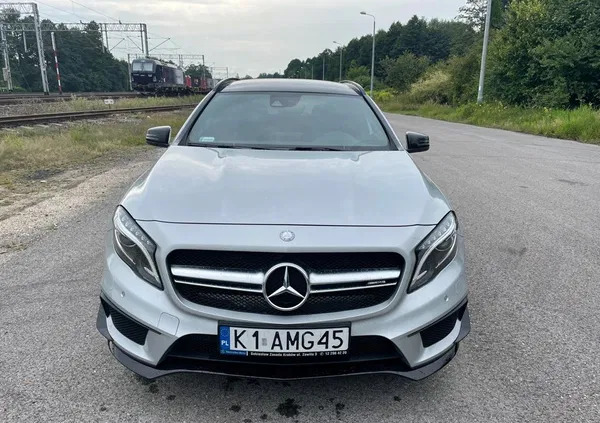 mercedes benz Mercedes-Benz GLA cena 135300 przebieg: 128000, rok produkcji 2016 z Węgorzyno